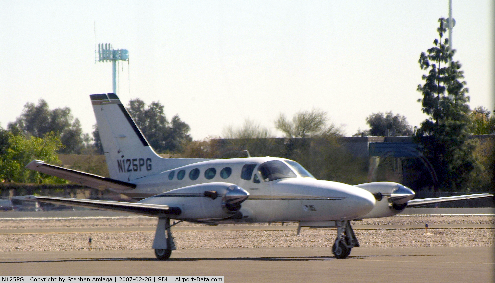 N125PG, 1981 Cessna 425 C/N 425-0125, 425 off the active