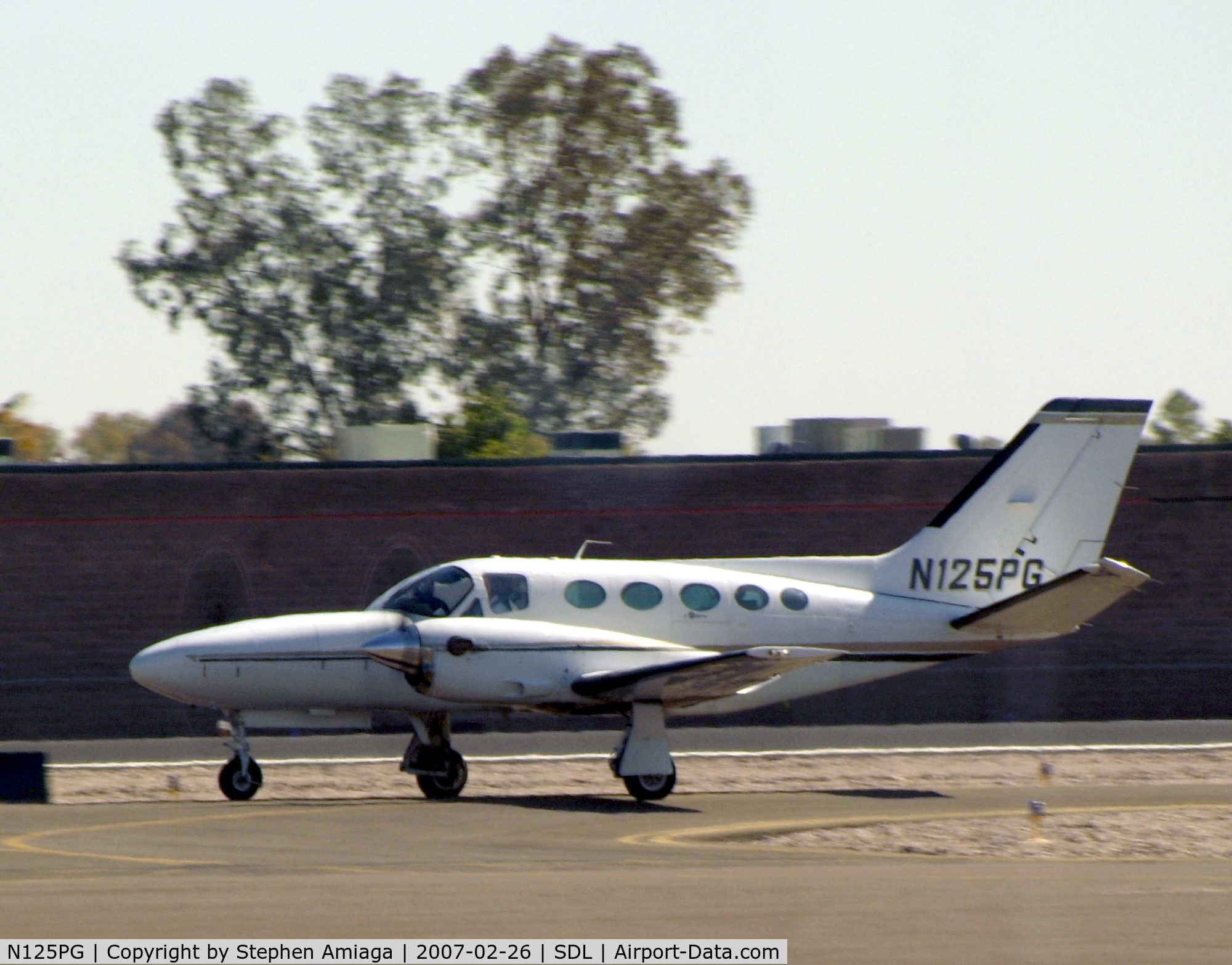 N125PG, 1981 Cessna 425 C/N 425-0125, 425 clear the active