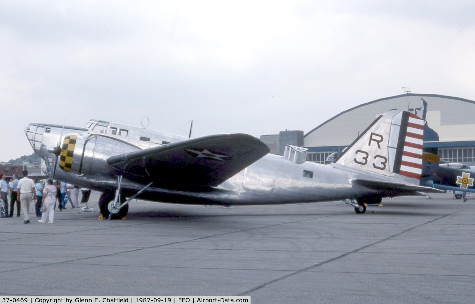 37-0469, 1937 Douglas B-18A Bolo C/N 2469, B-18A of the National Museum of the U. S. Air Force
