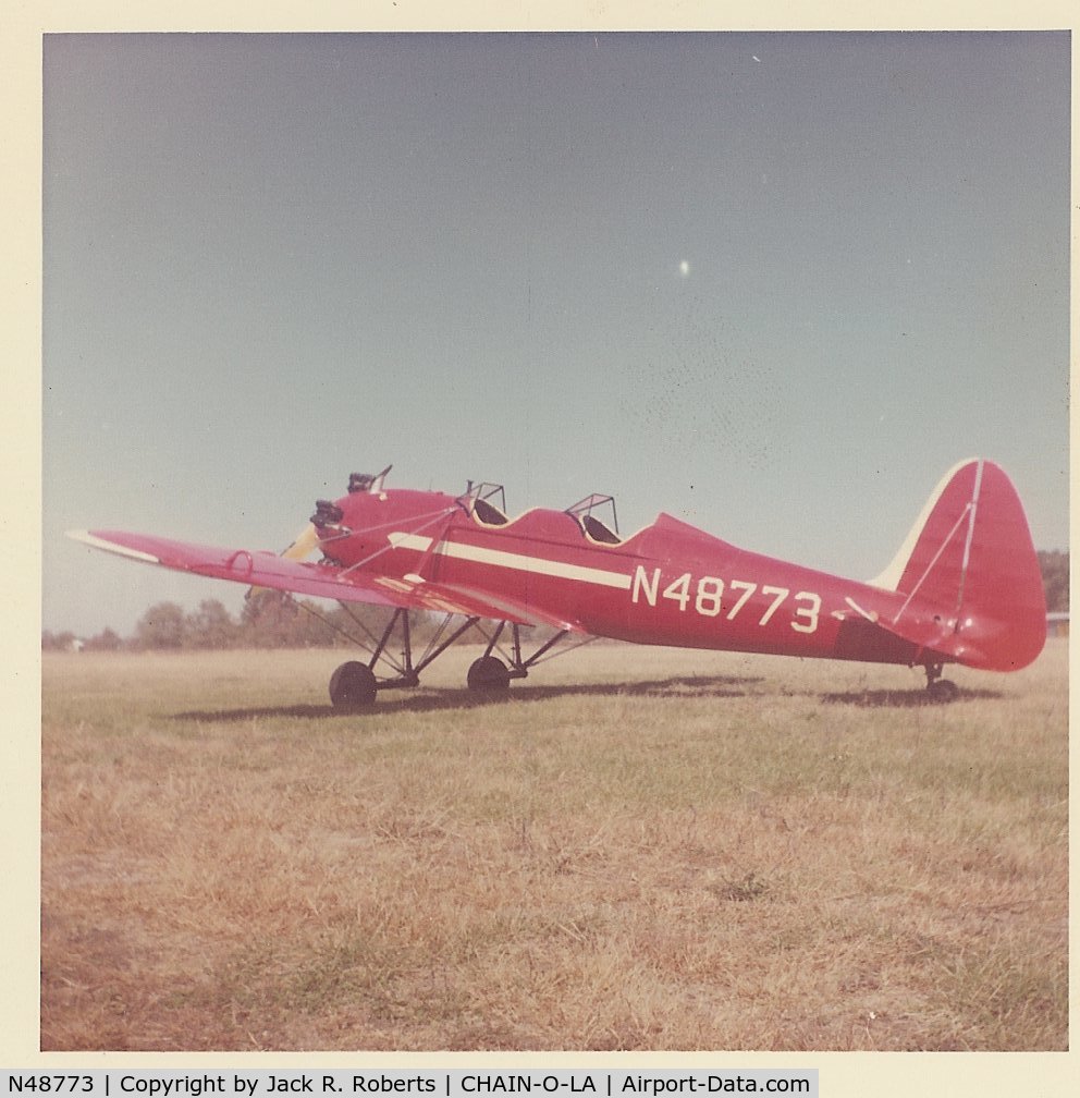 N48773, 1942 Ryan Aeronautical ST3KR C/N 1868, N48773 at Chain-O-Lakes Airport, South Bend, IN