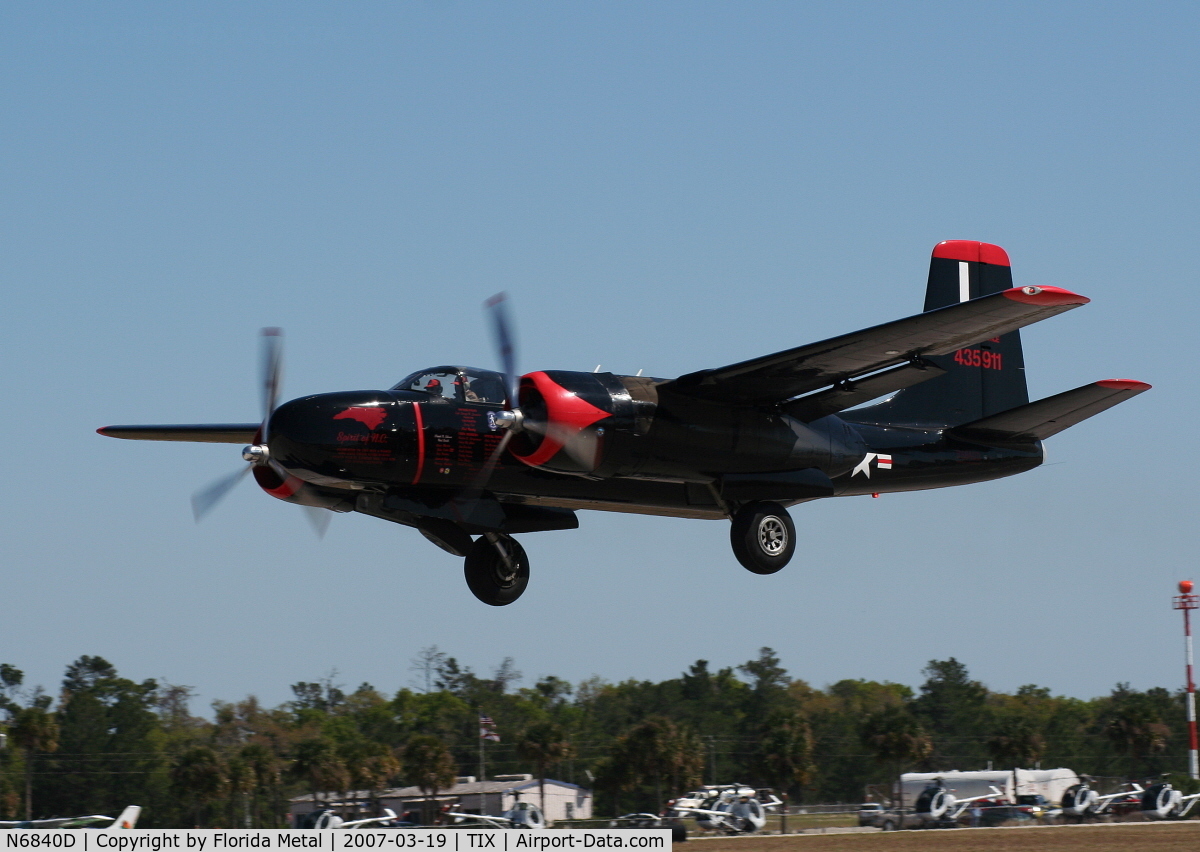 N6840D, 1945 Douglas A-26C Invader C/N 29190, A-26