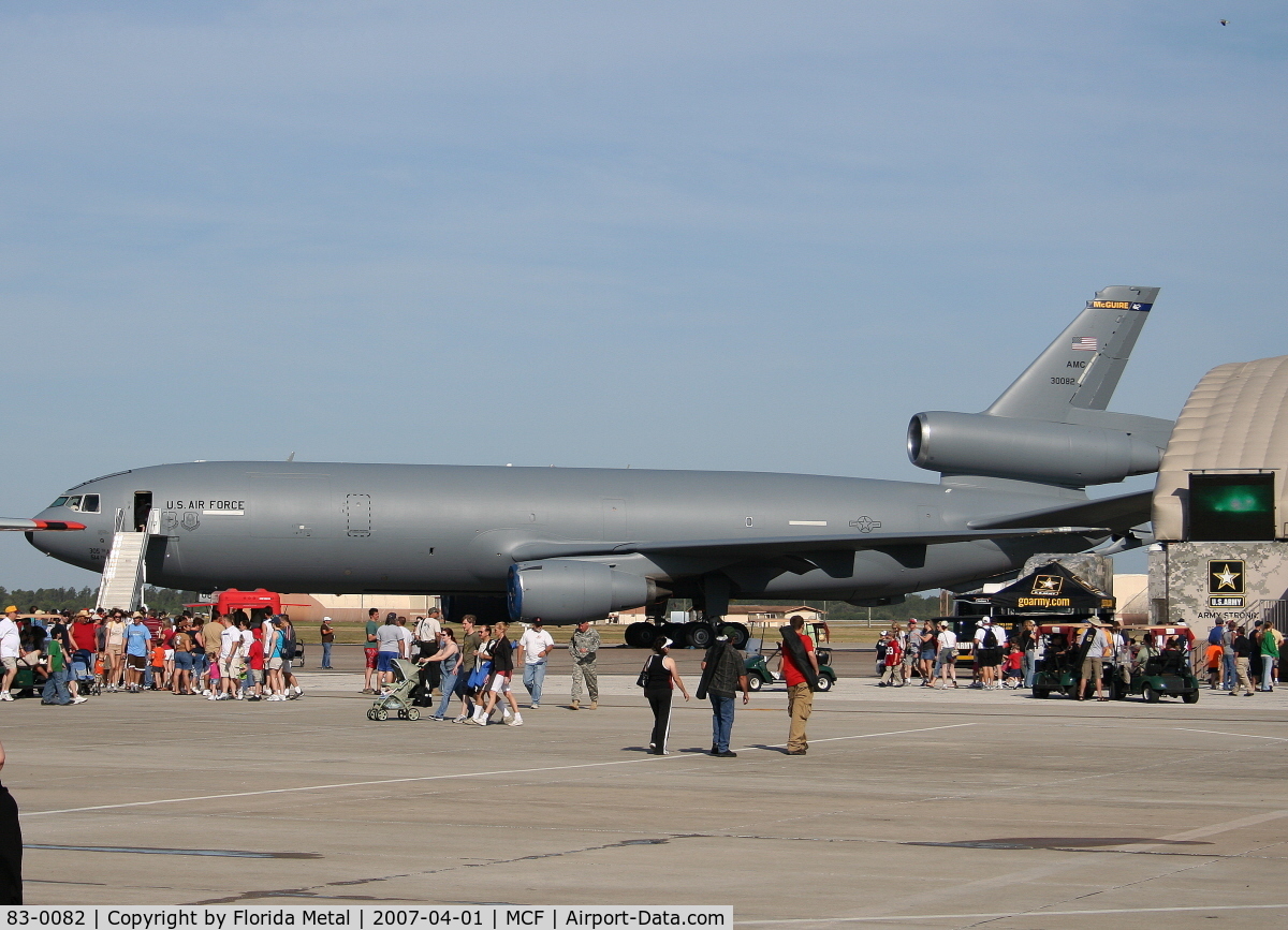 83-0082, 1983 McDonnell Douglas KC-10A Extender C/N 48223, KC-10