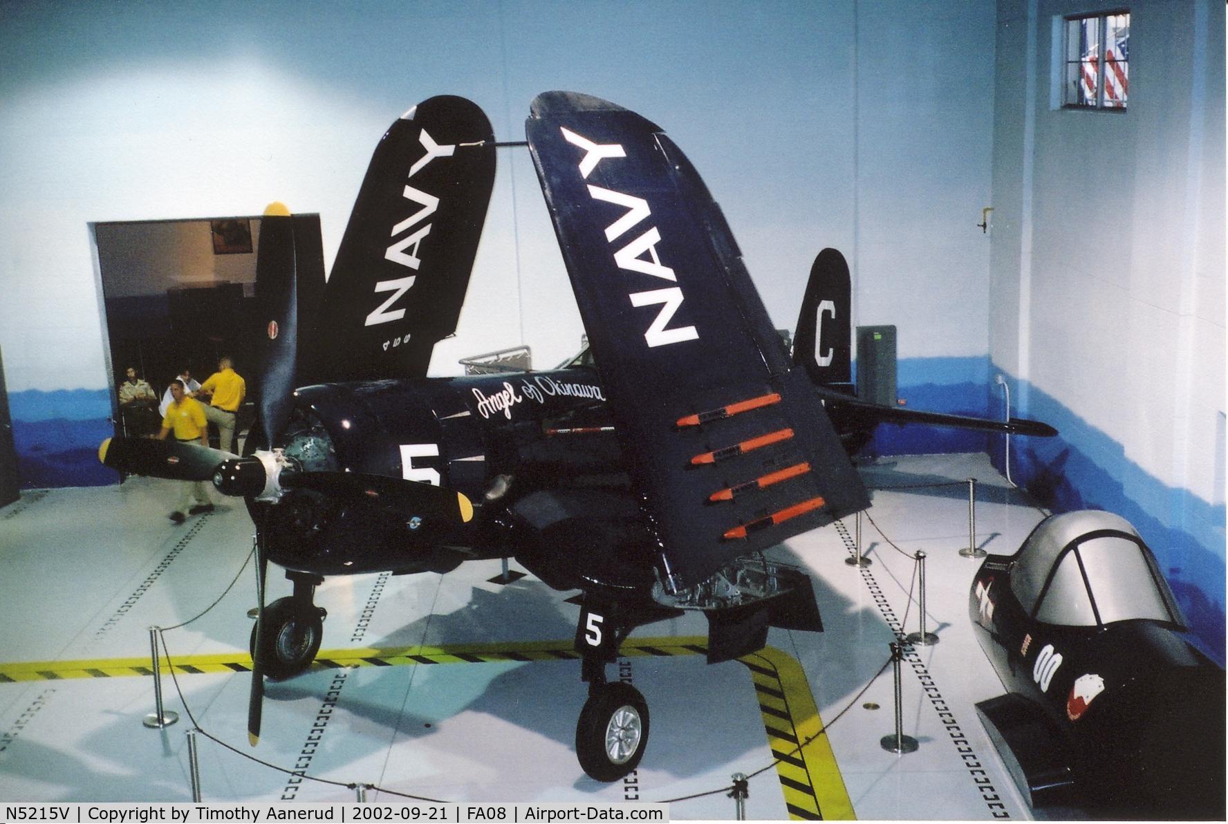 N5215V, 1945 Vought F4U-4 Corsair C/N 9440, Fantasy of Flight, F4U-4, BuNo 97286