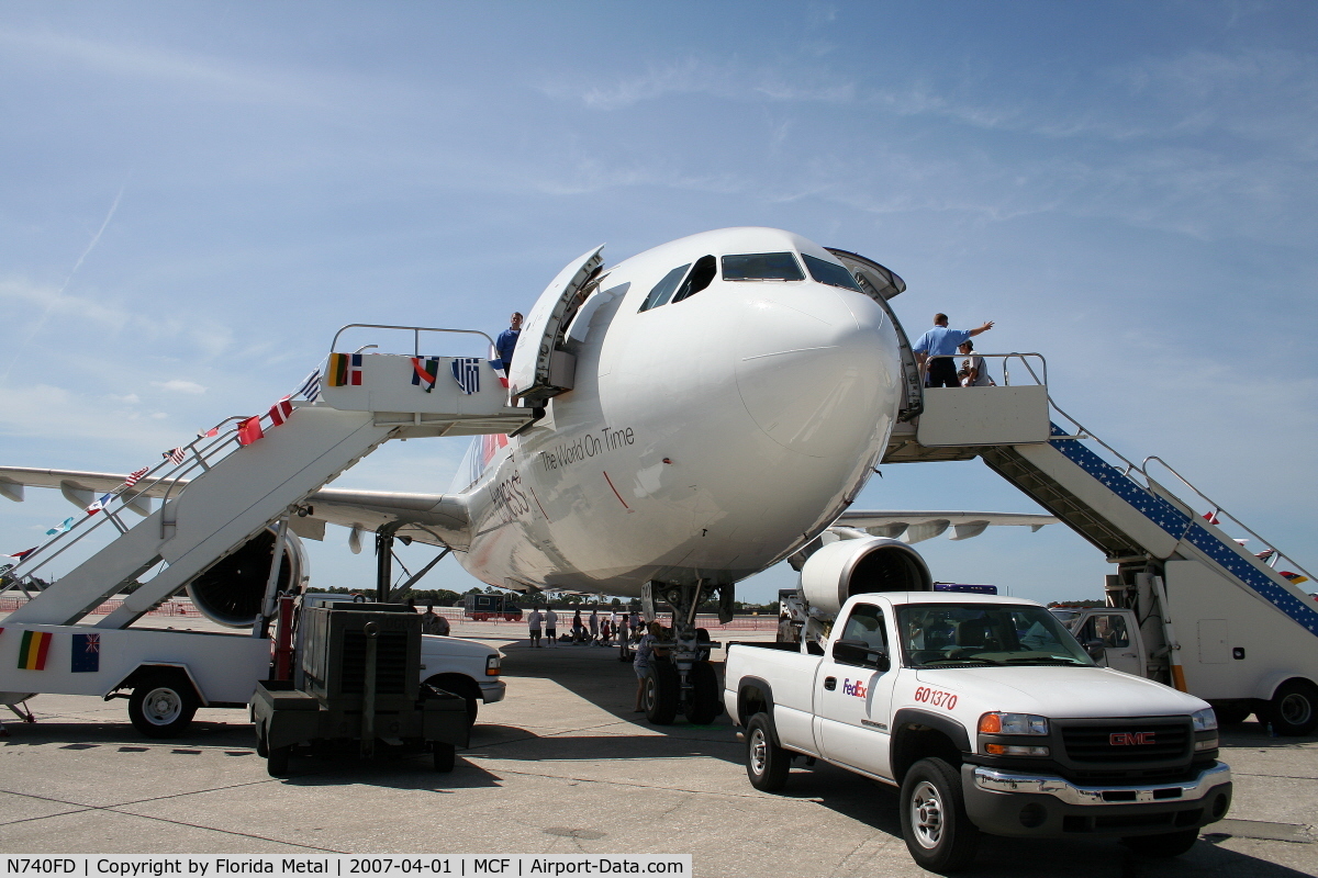 N740FD, 1990 Airbus A300B4-622R(F) C/N 559, Fed Ex A300