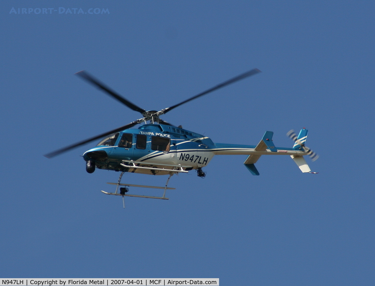N947LH, 2001 Bell 407 C/N 53509, Bell 407 Tampa Police