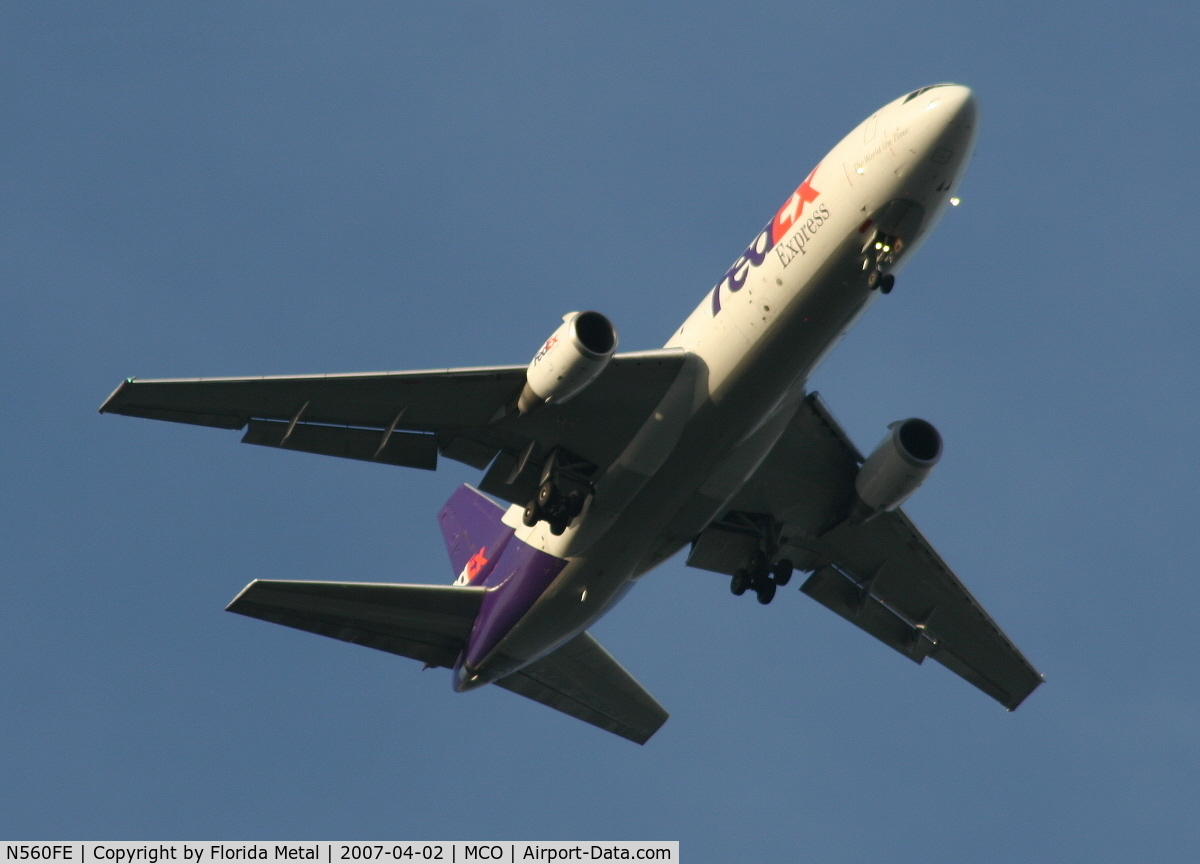 N560FE, 1974 McDonnell Douglas MD-10-10F C/N 46938, Fed Ex