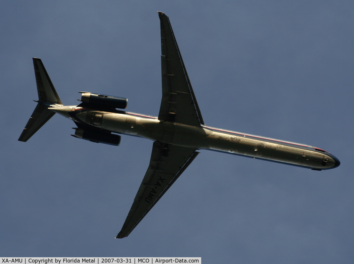 XA-AMU, 1990 McDonnell Douglas MD-88 C/N 49928, Aeromexico