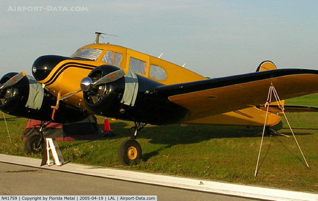 N41759, 1944 Cessna UC-78 (T-50) Bobcat C/N 5807, T-50 Bobcat