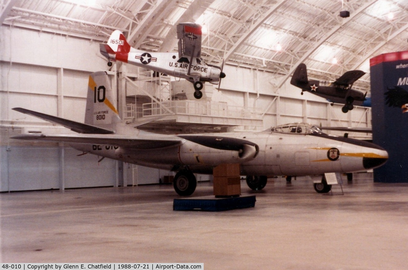 48-010, 1948 North American B-45C Tornado C/N 153-38486, RB-45C at the National Museum of the United States Air Force