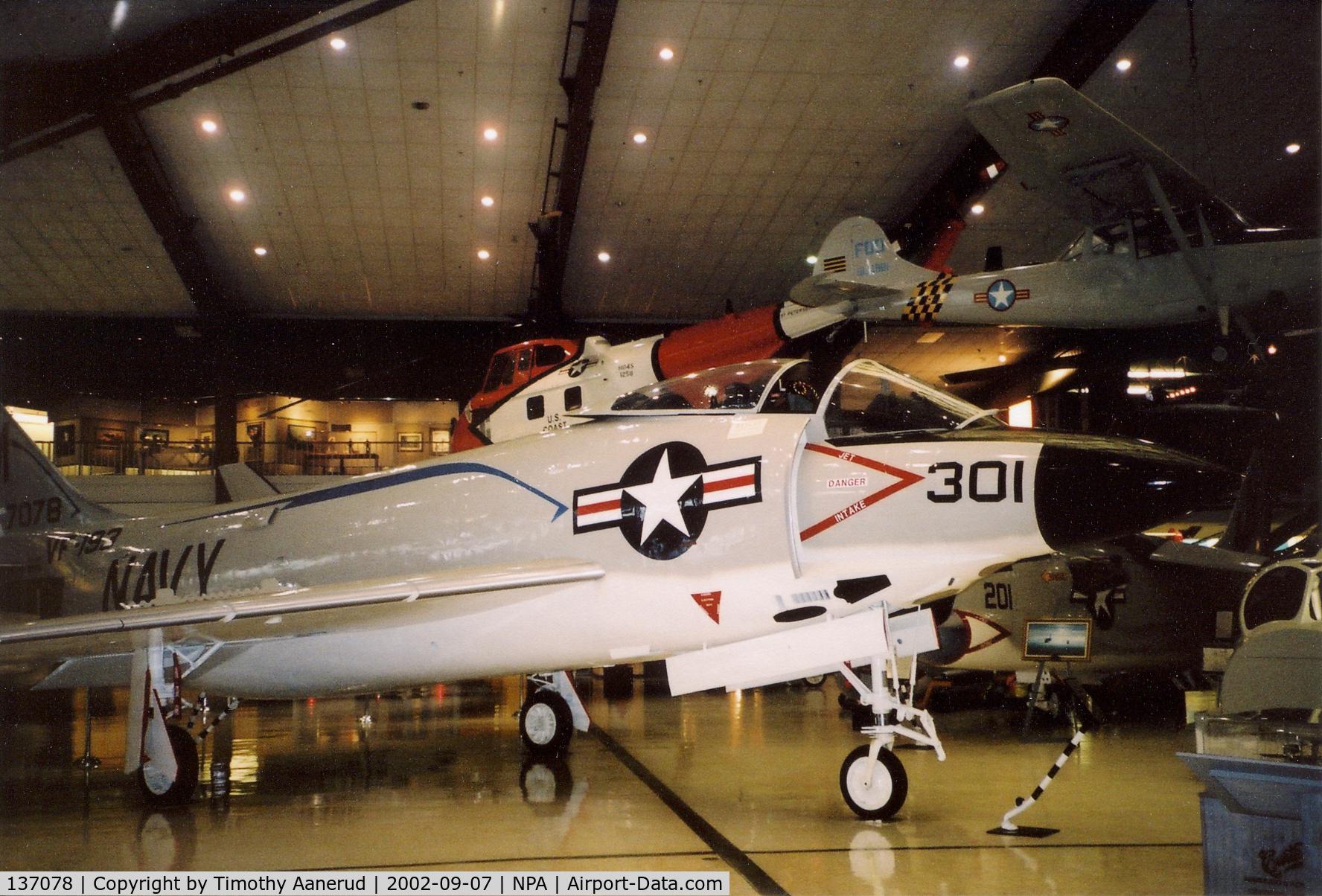 137078, McDonnell MF-3B Demon C/N 259, National Museum of Naval Aviation, F3H-2M Demon, BuNo 137078 (c/n 259)