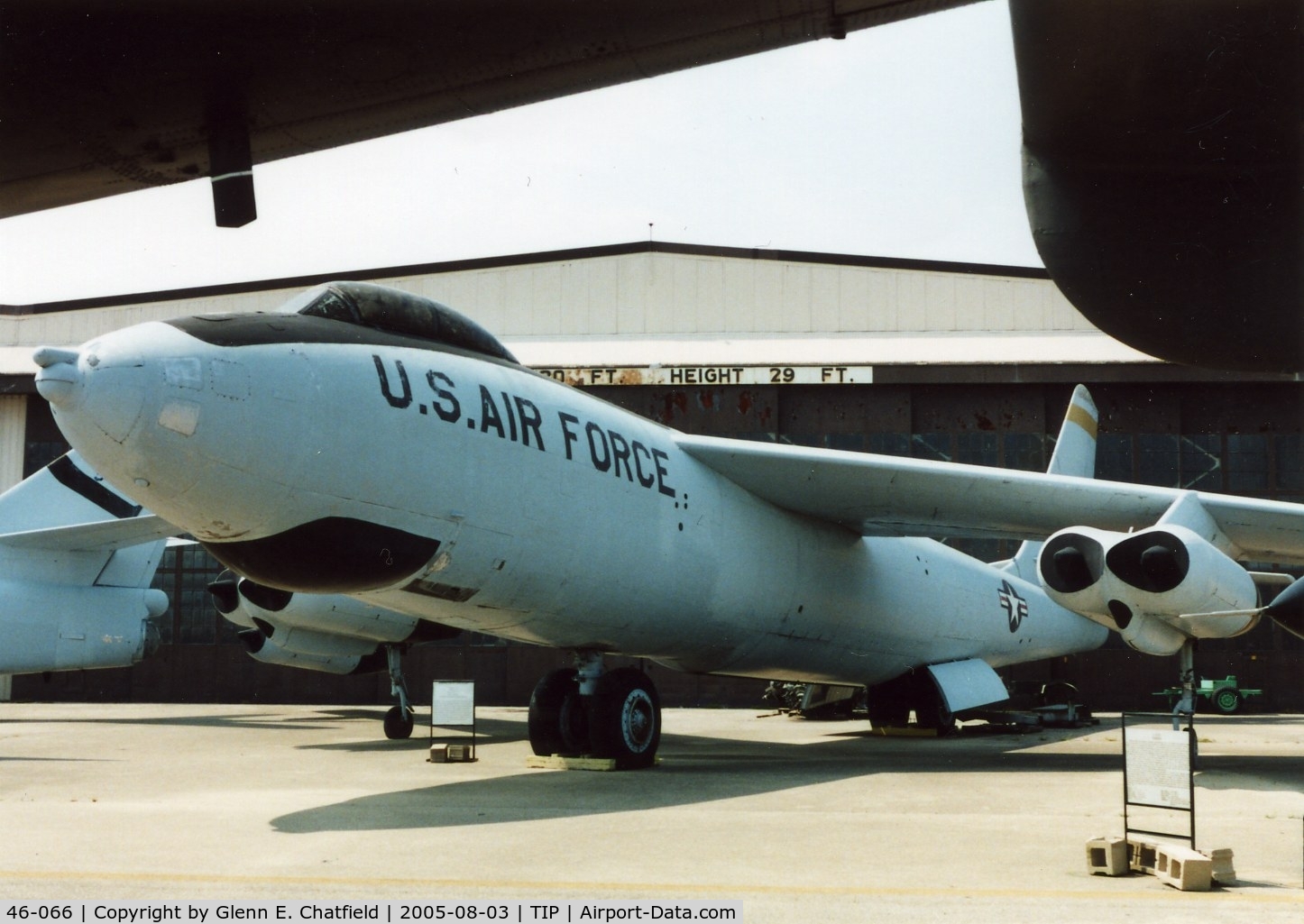 46-066, 1947 Boeing XB-47 Stratojet C/N 15973, XB-47 at the Octave Chanute Aerospace Museum