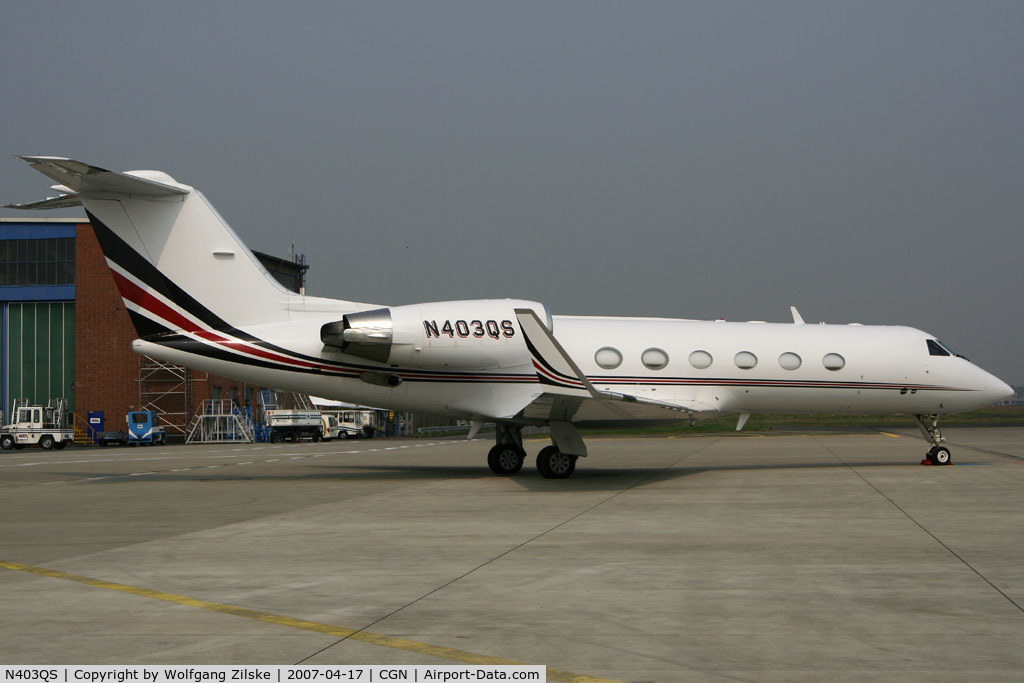N403QS, 2000 Gulfstream Aerospace G-IV C/N 1403, visitor