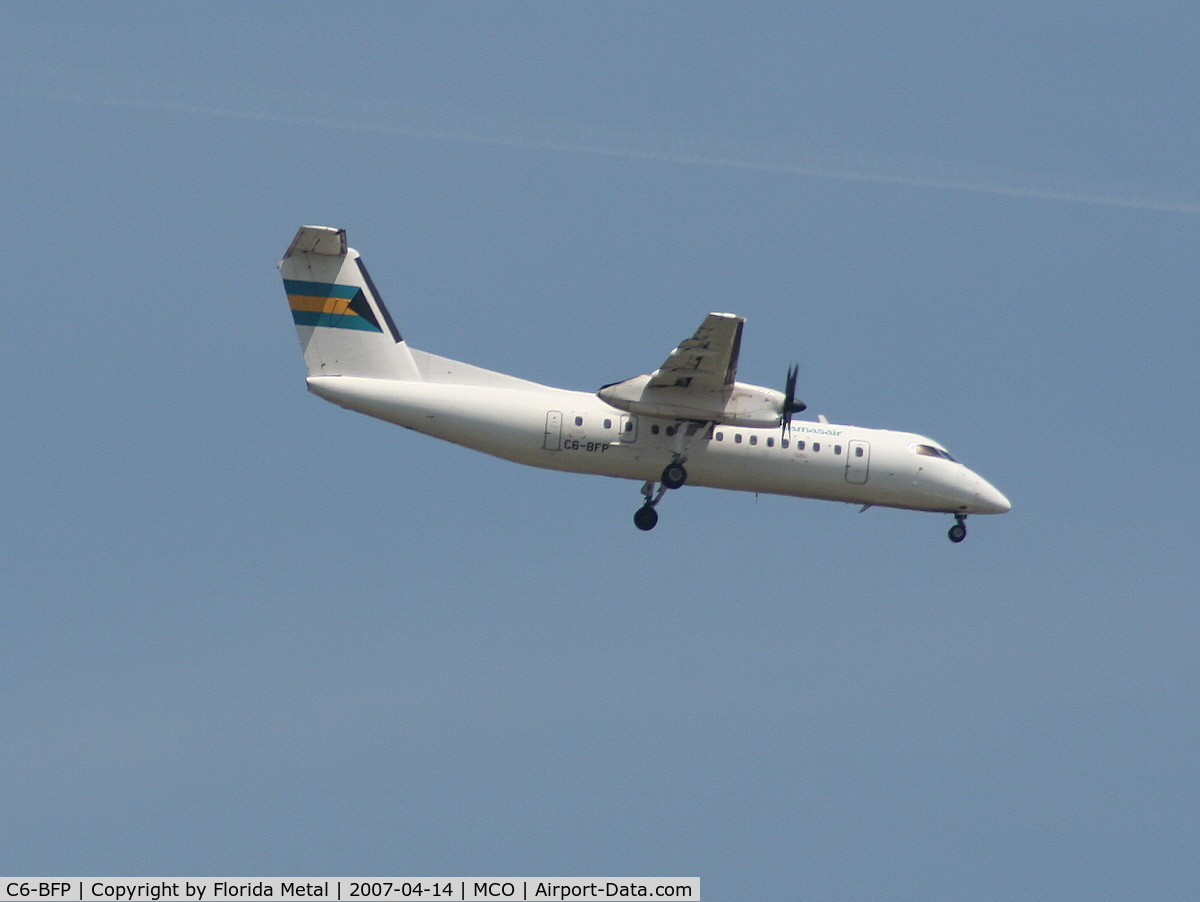 C6-BFP, 1991 De Havilland Canada DHC-8-314 Dash 8 C/N 309, Bahamasair