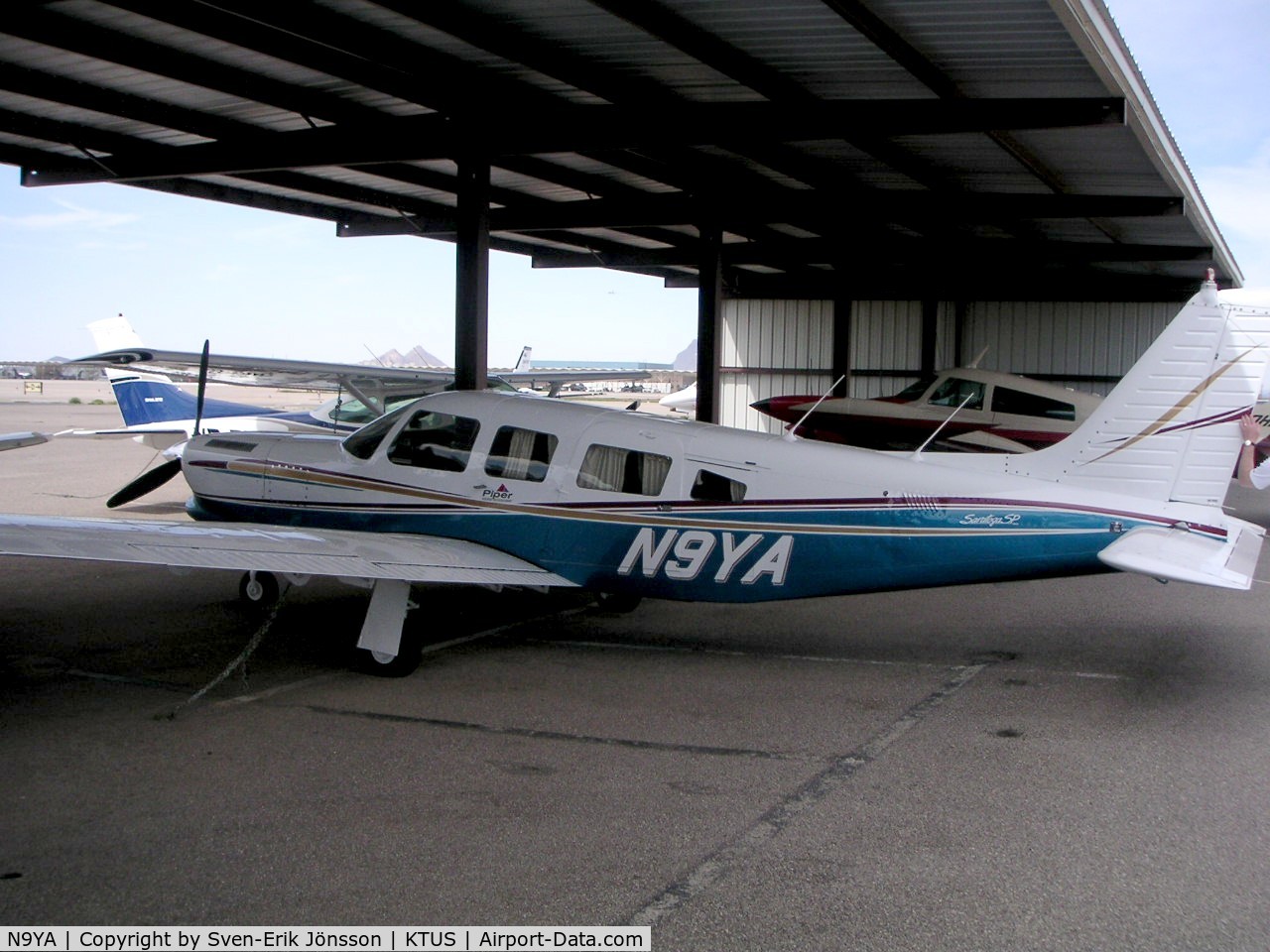 N9YA, 1981 Piper PA-32R-301T Turbo Saratoga C/N 32R-8129093, Piper PA-32R-301T , N9YA, ex SE-IZM, ex N8424B