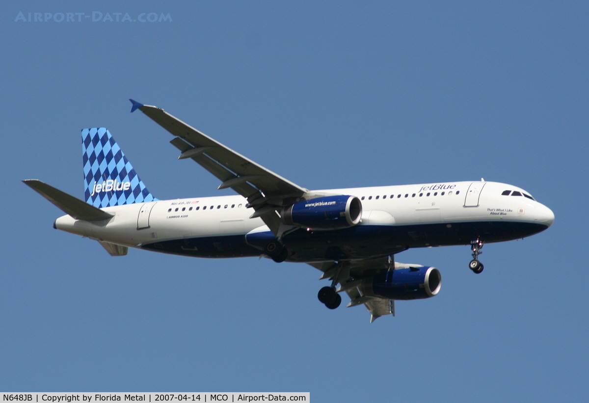 N648JB, 2006 Airbus A320-232 C/N 2970, Jet Blue