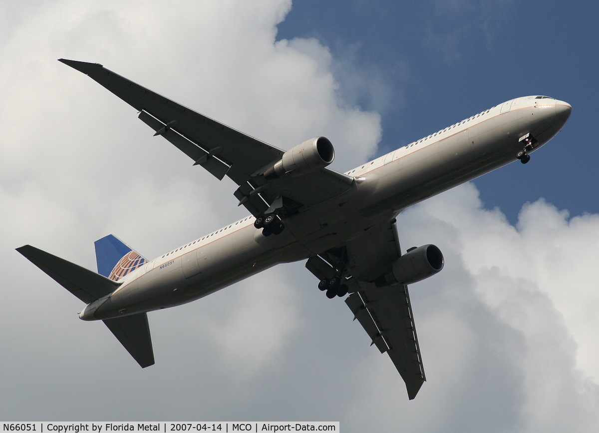 N66051, 2000 Boeing 767-424/ER C/N 29446, Continental