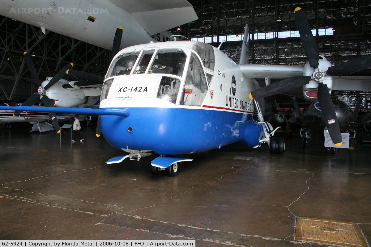 62-5924, 1964 LTV/Hiller/Ryan XC-142A C/N 4, YC-124