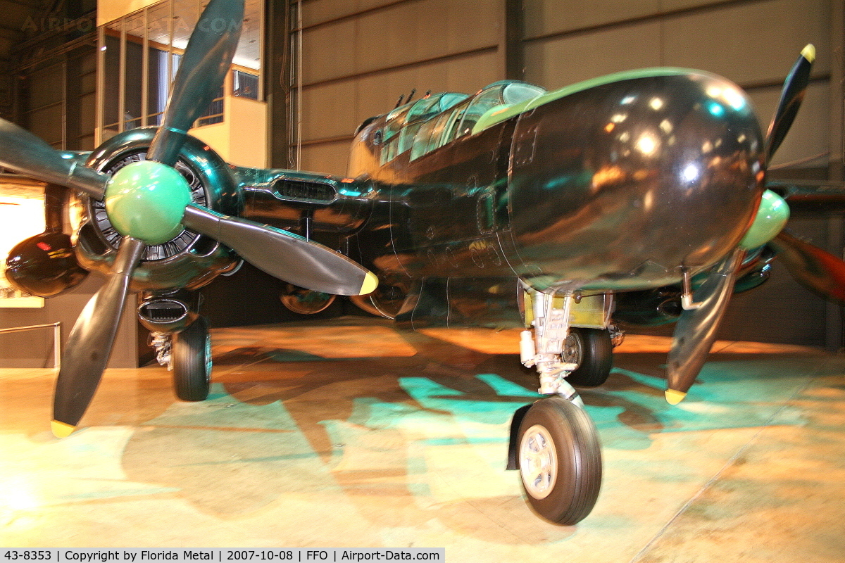 43-8353, 1943 Northrop P-61B Black Widow C/N 1407, P-61