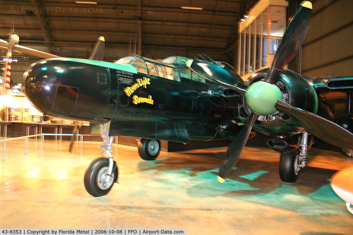 43-8353, 1943 Northrop P-61B Black Widow C/N 1407, P-61