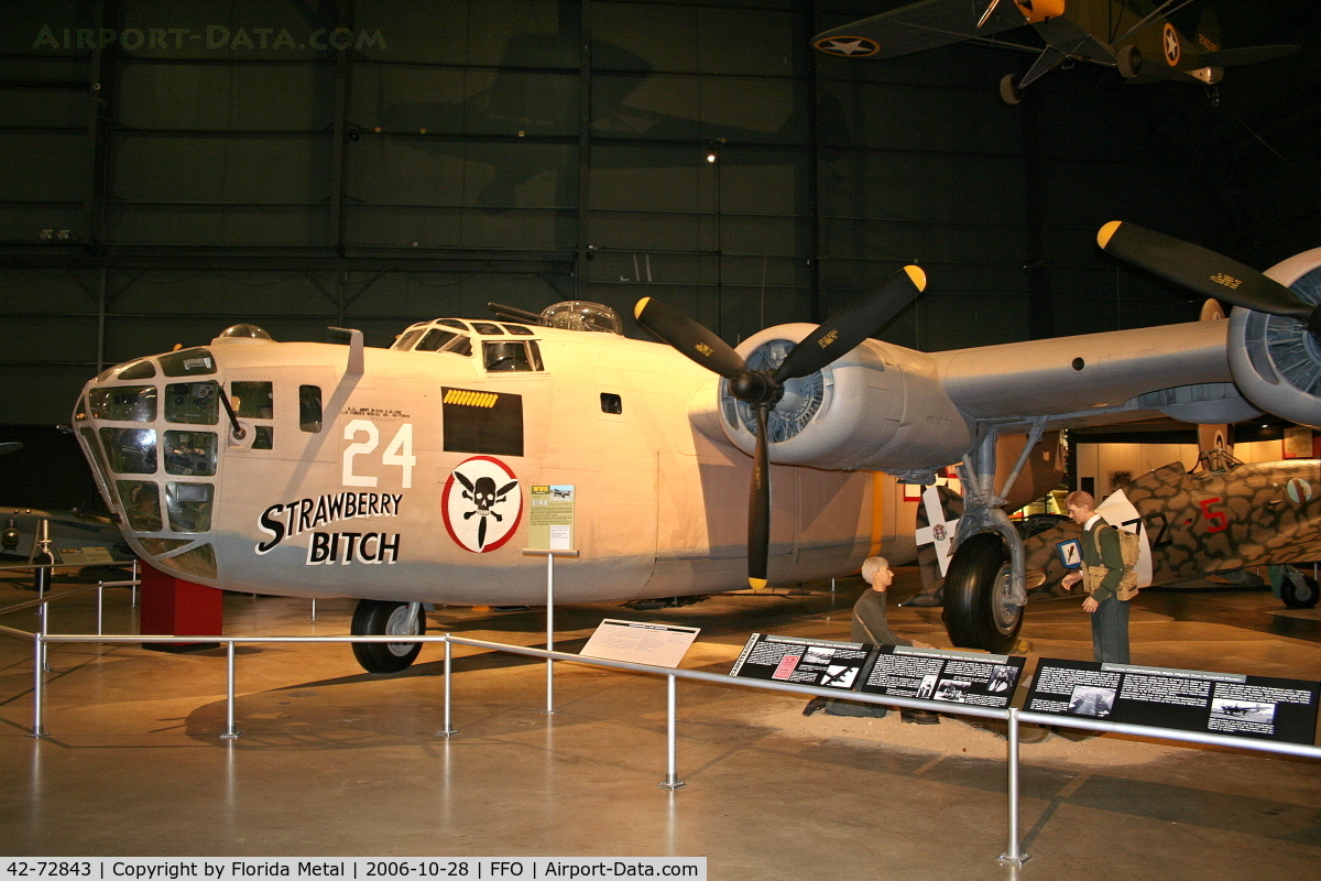 42-72843, 1942 Consolidated B-24D-160-CO Liberator C/N 2413, B-24