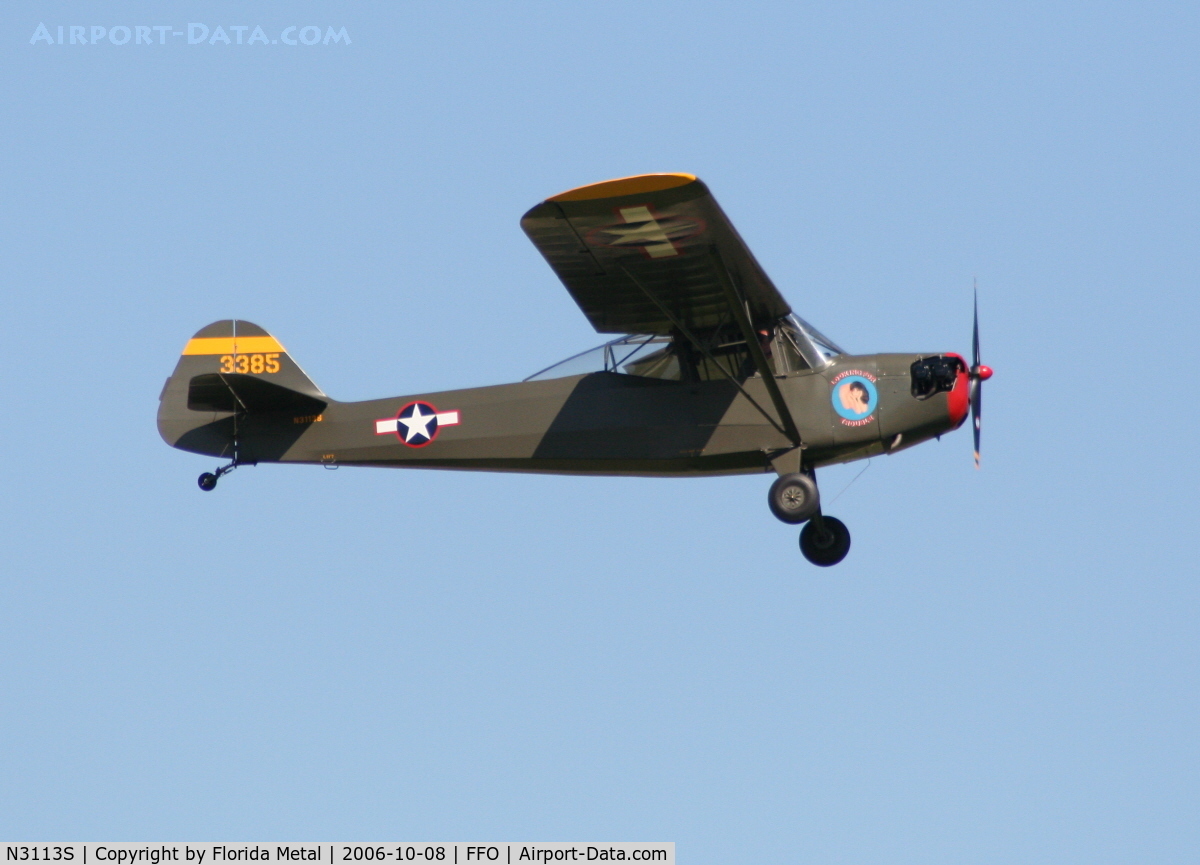 N3113S, Taylorcraft L-2B C/N 4960, L-2B