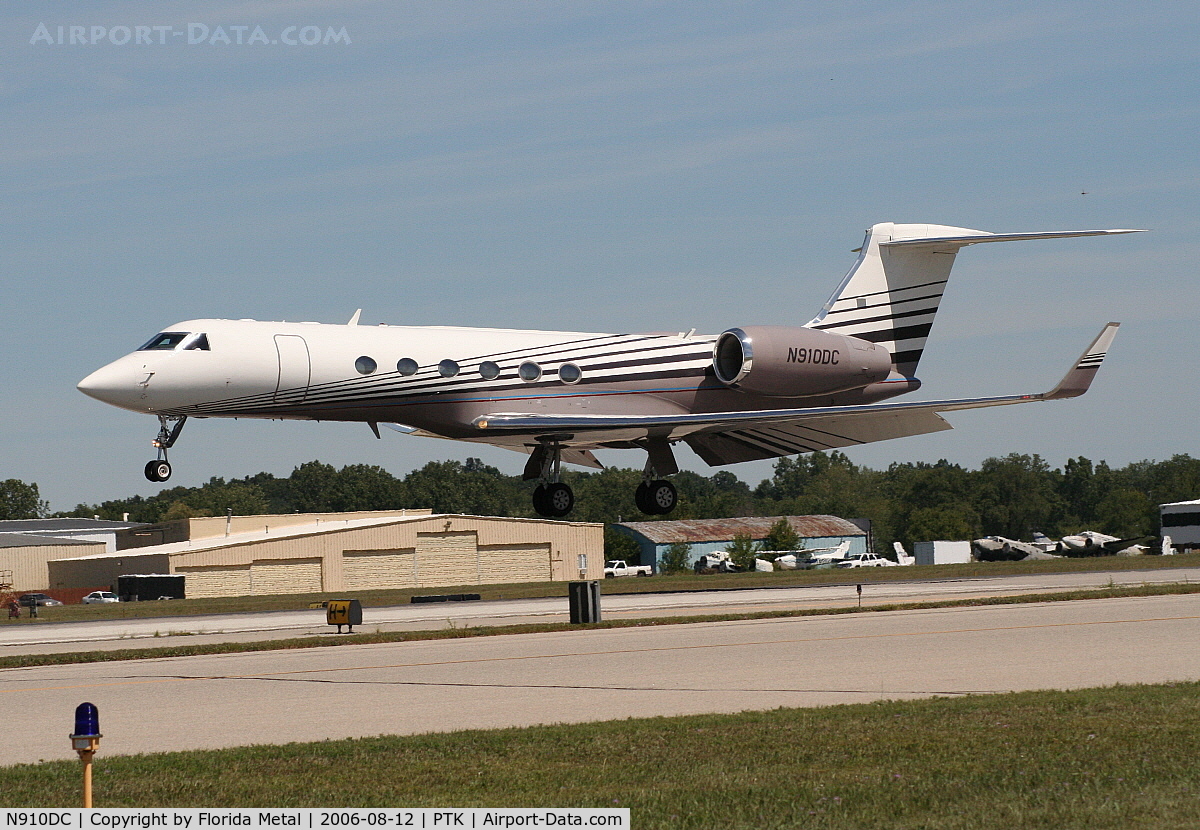 N910DC, 1998 Gulfstream Aerospace G-IV C/N 544, G-5