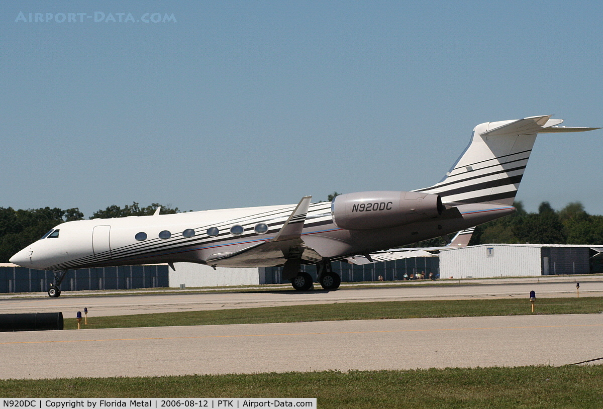 N920DC, 1997 Gulfstream Aerospace G-V C/N 534, G-5