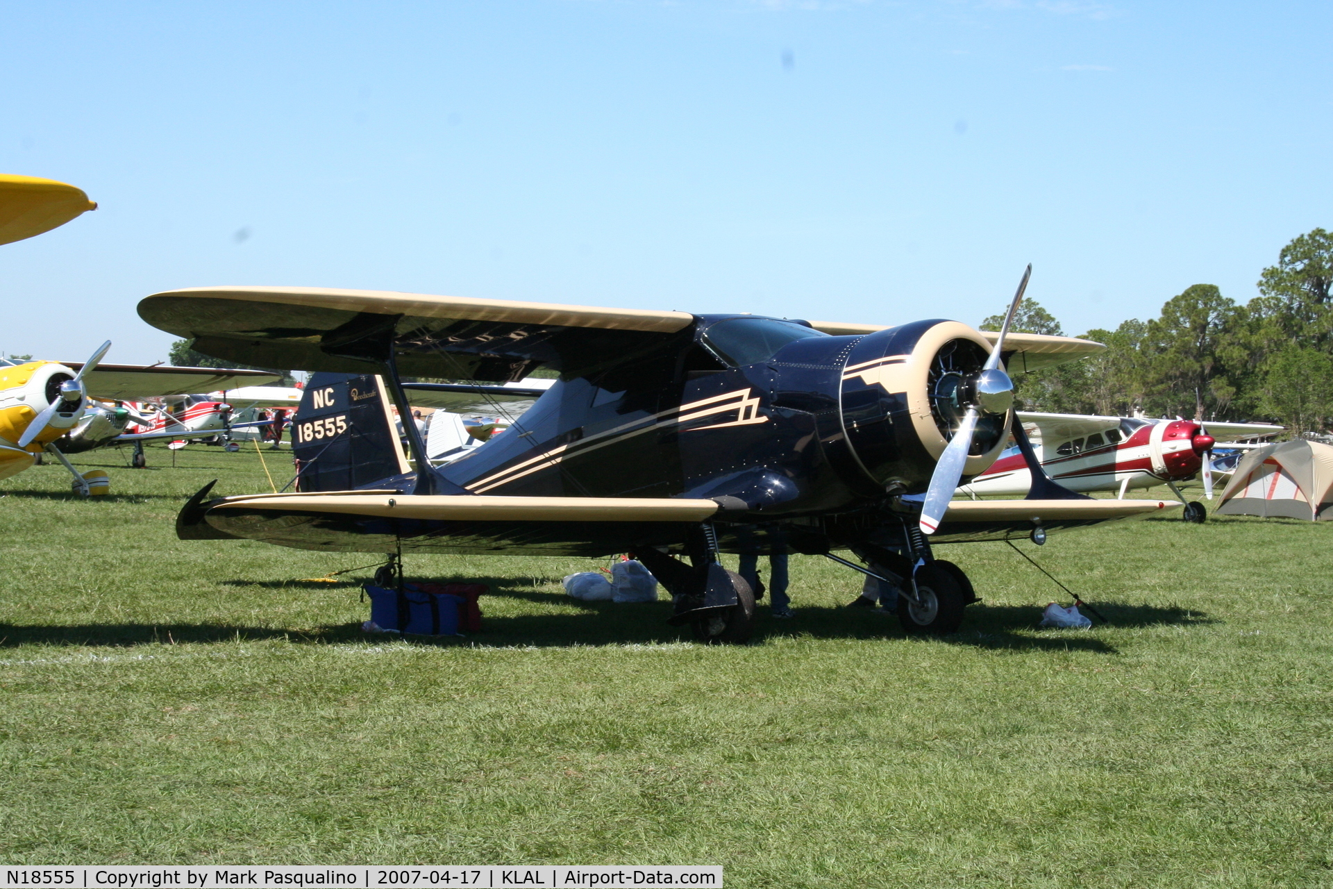 N18555, 1937 Beech F17D Staggerwing C/N 157, Beech F17D