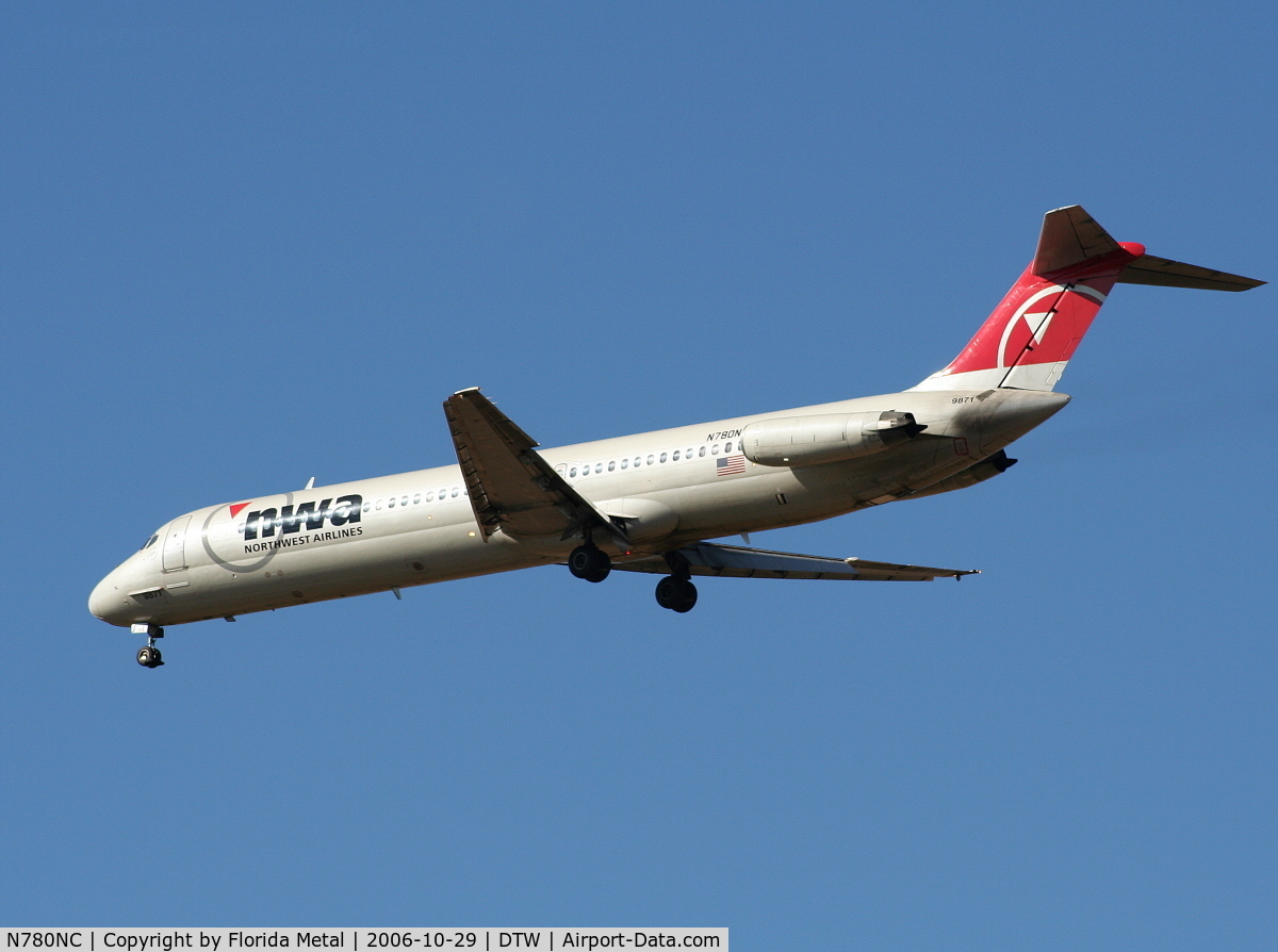 N780NC, 1979 McDonnell Douglas DC-9-51 C/N 48102, Northwest