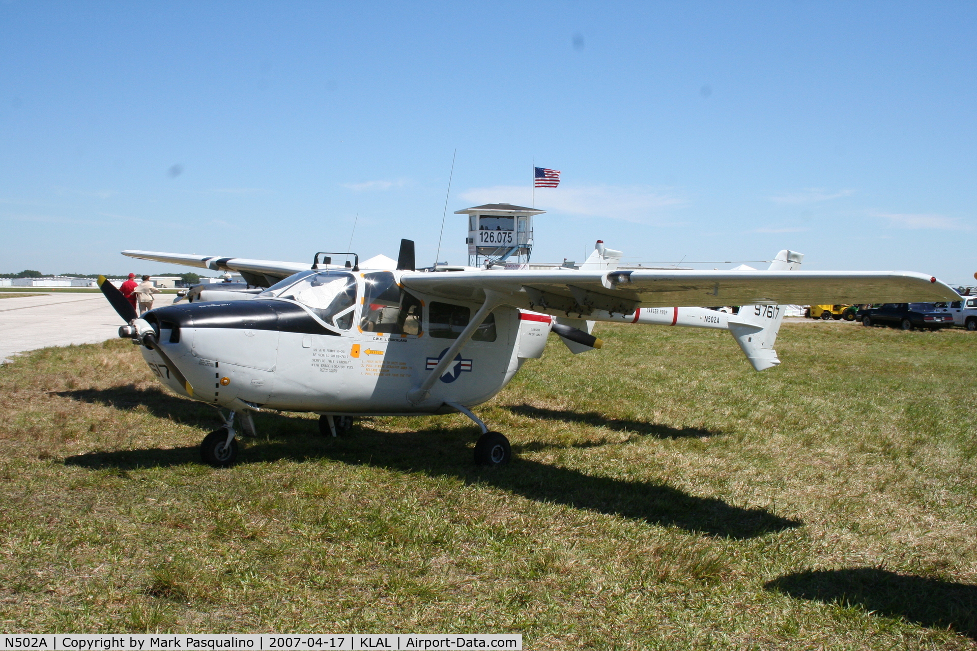 N502A, 1969 Cessna M337B (O-2A) Super Skymaster C/N 337M-0415 (69-7617), Cessna M337B