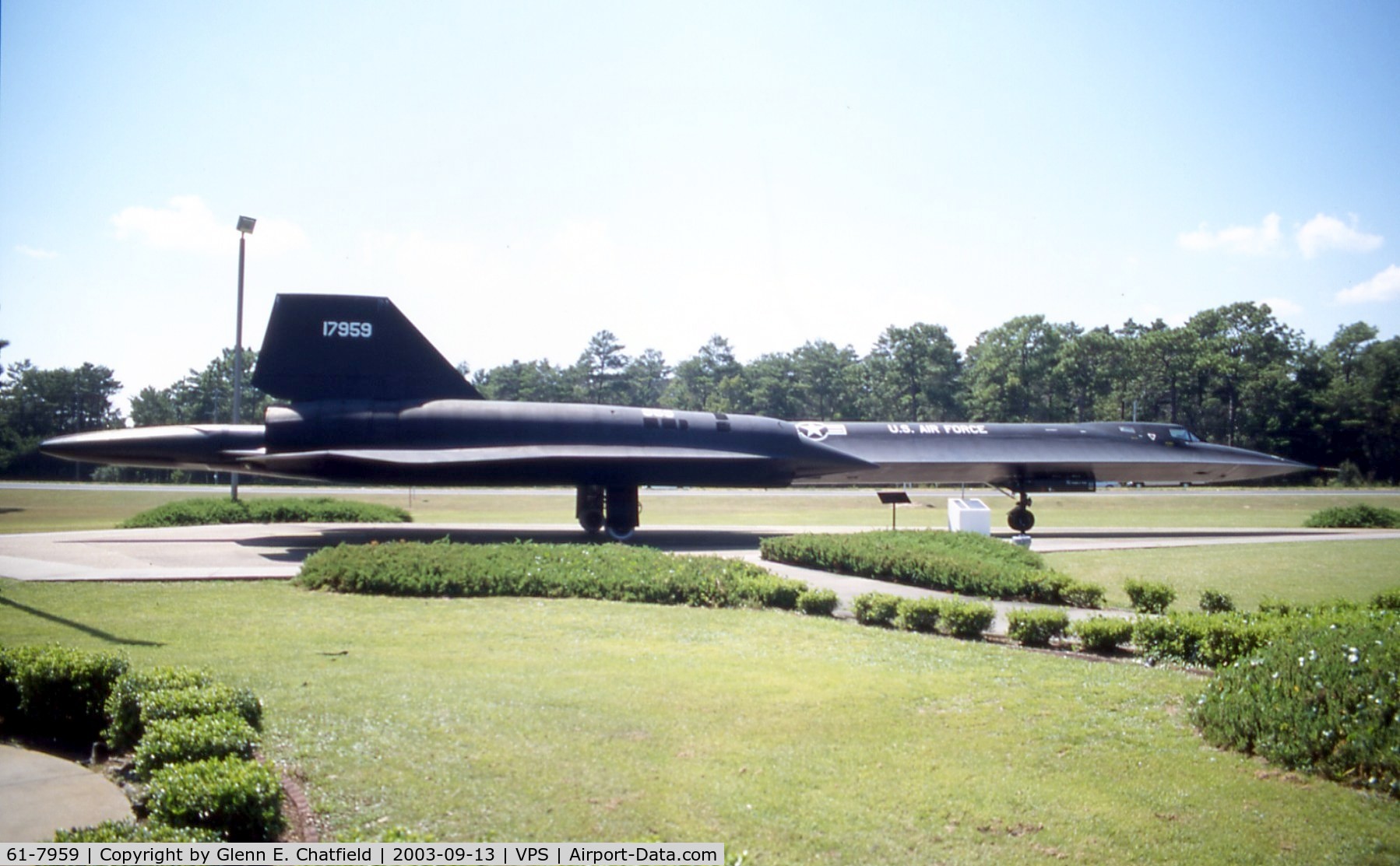 61-7959, 1961 Lockheed SR-71A Blackbird C/N 2010, SR-71A at the U.S.A.F. Armament Museum