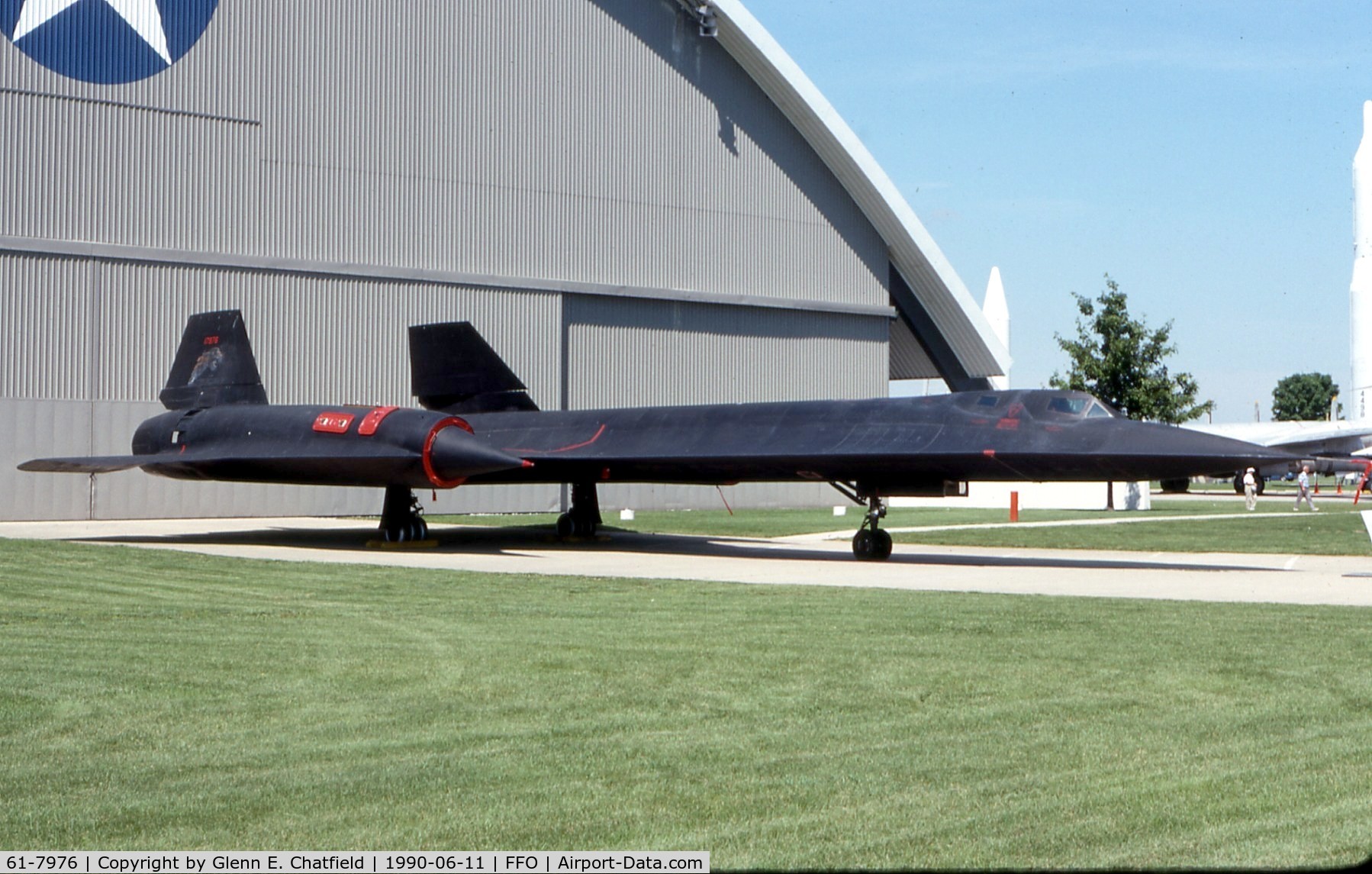 61-7976, 1961 Lockheed SR-71A Blackbird C/N 2027, SR-71A at the National Museum of the U.S. Air Force