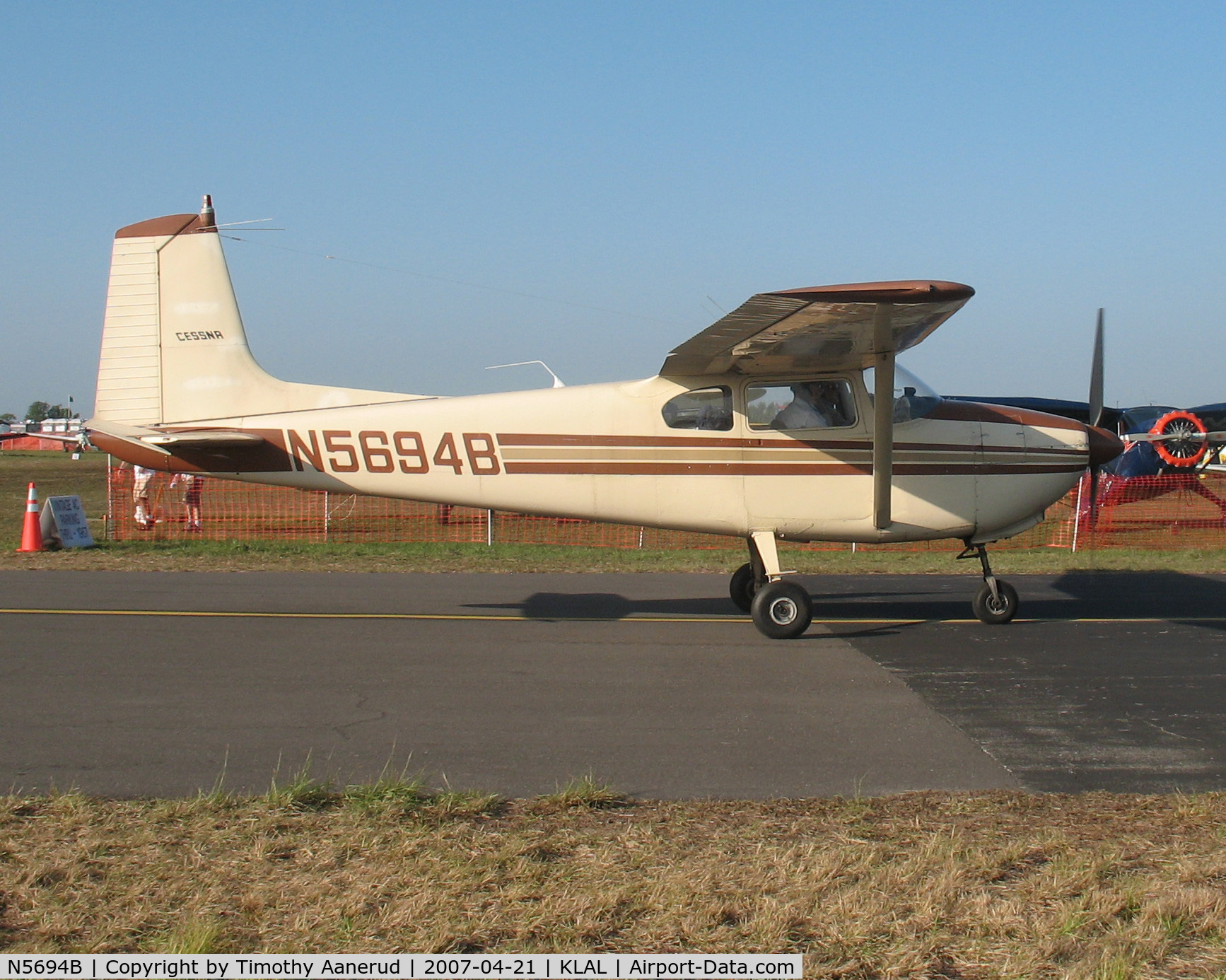 N5694B, 1956 Cessna 182 Skylane C/N 33694, Sun-n-Fun 2007, 1956 Cessna 182 Skylane, c/n 33694