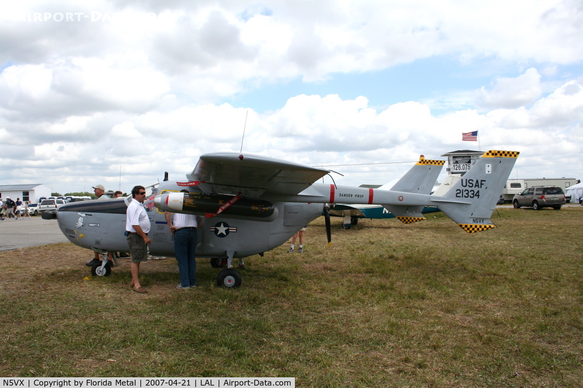 N5VX, 1967 Cessna O-2A Super Skymaster C/N 337M-0040, O-2