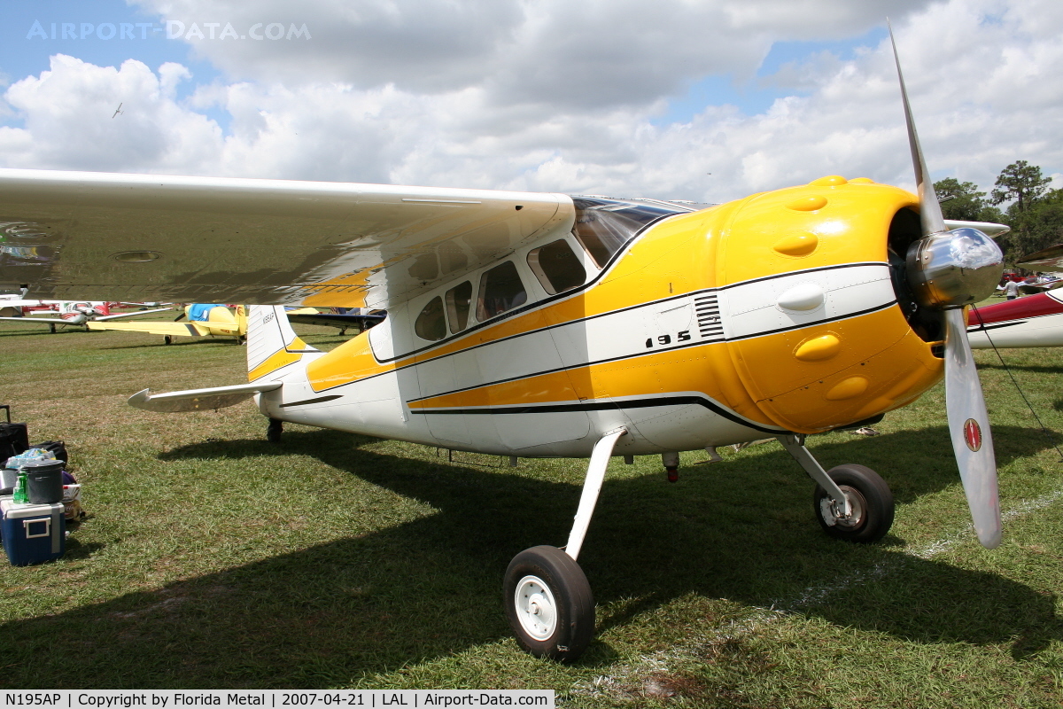 N195AP, 1951 Cessna 195A C/N 7684, Cessna 195A
