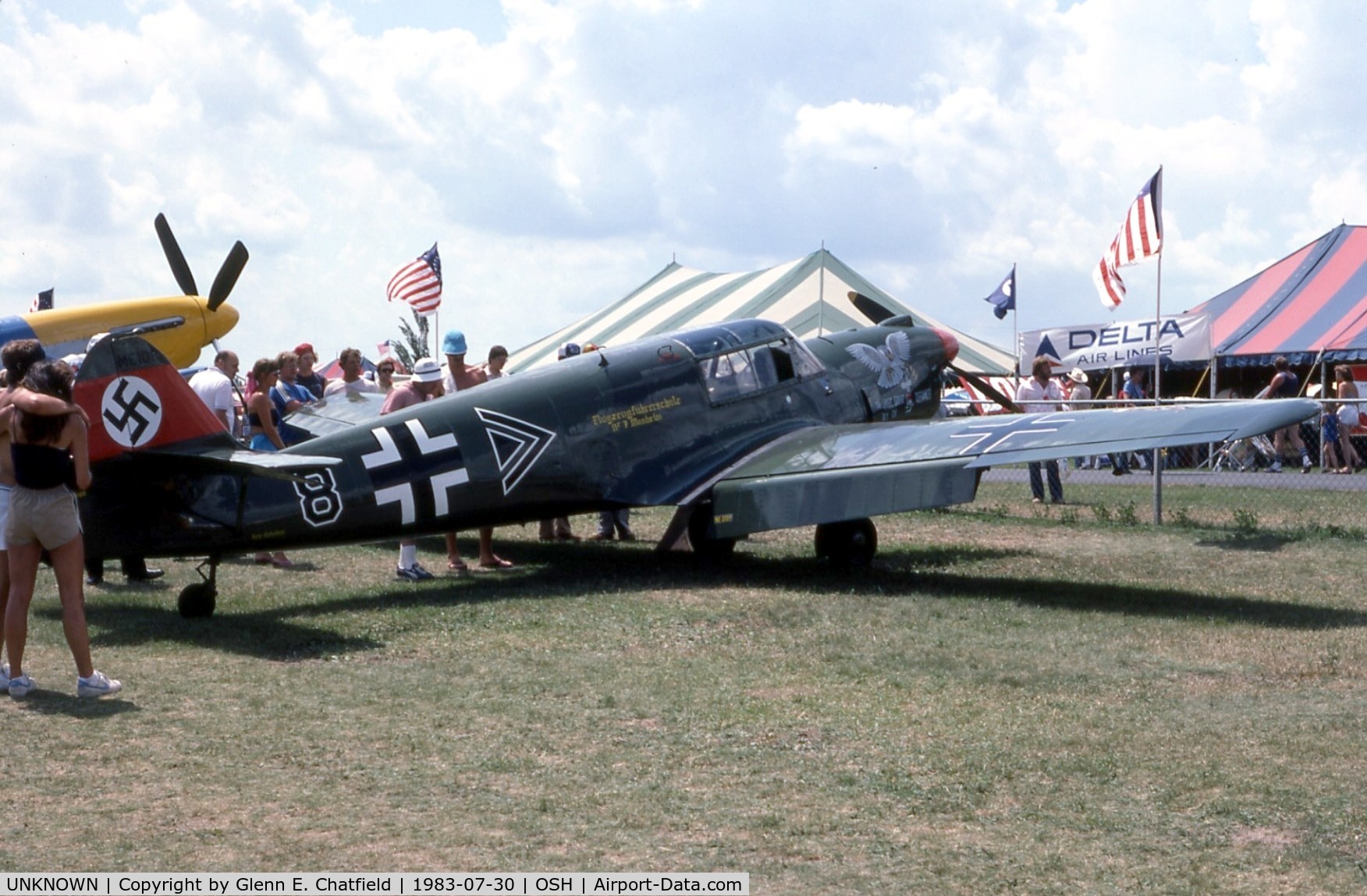 UNKNOWN, , Me. 108 at the EAA Fly In - does anyone know its registry?