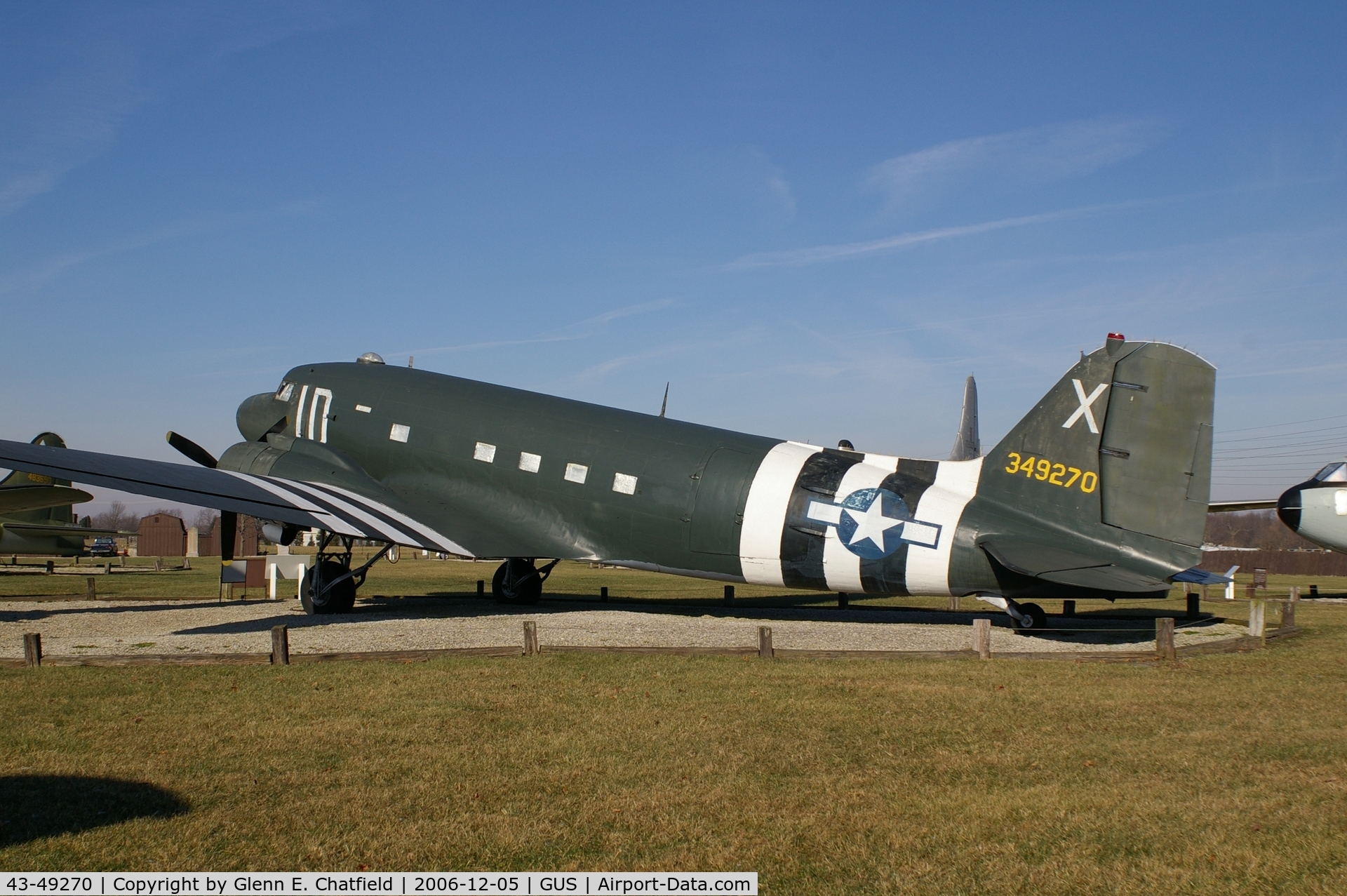 43-49270, 1944 Douglas C-47B-15-DK Skytrain C/N 15086/26531, C-47B at the Grissom AFB Museum