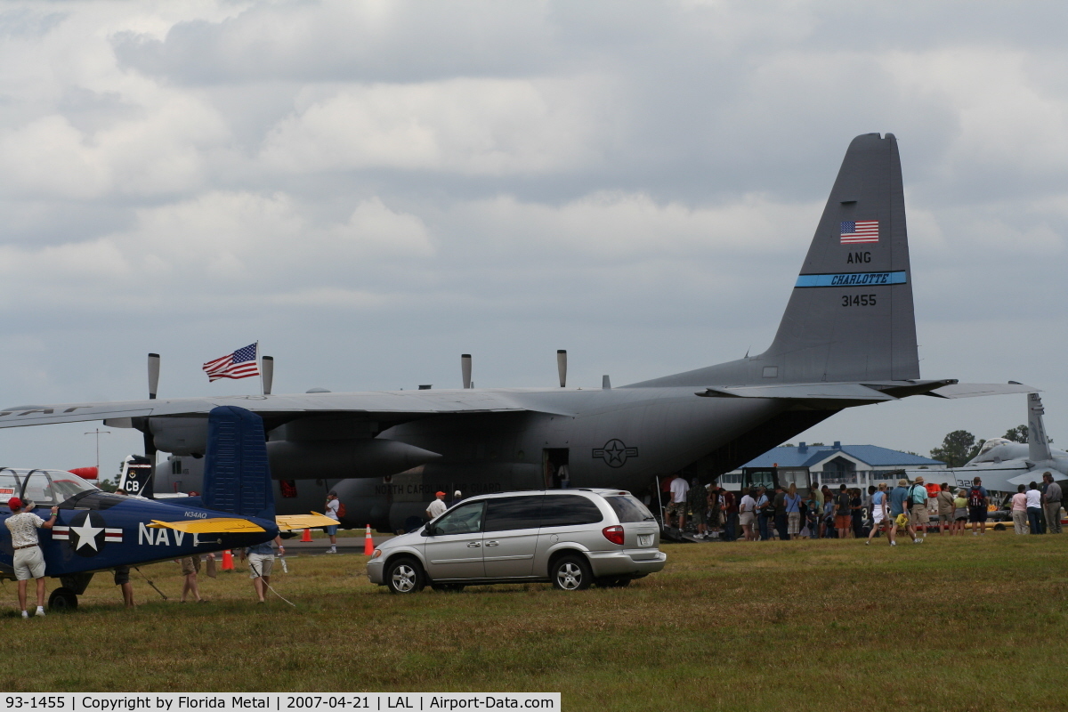 93-1455, 1993 Lockheed C-130H Hercules C/N 382-5360, C-130