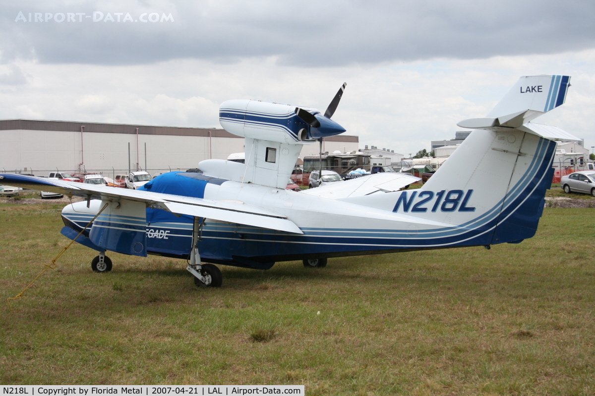 N218L, Aerofab Inc Lake LA-250 C/N 68, Lake 250