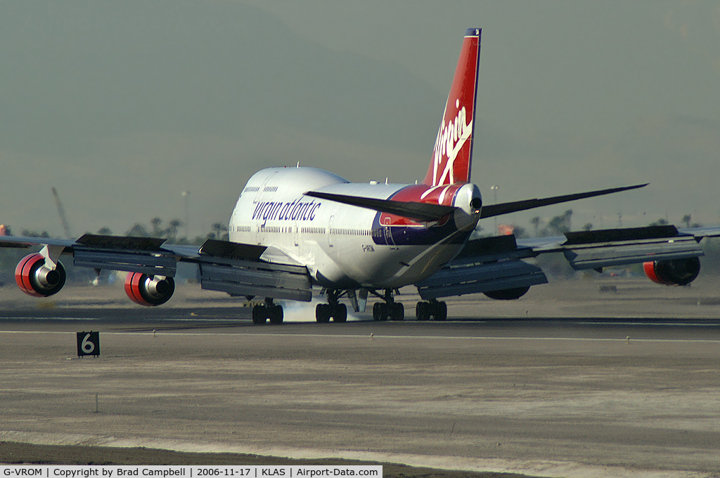 G-VROM, 2001 Boeing 747-443 C/N 32339, Virgin Atlantic - 'Barbarella' / 2001 Boeing Company 747-443