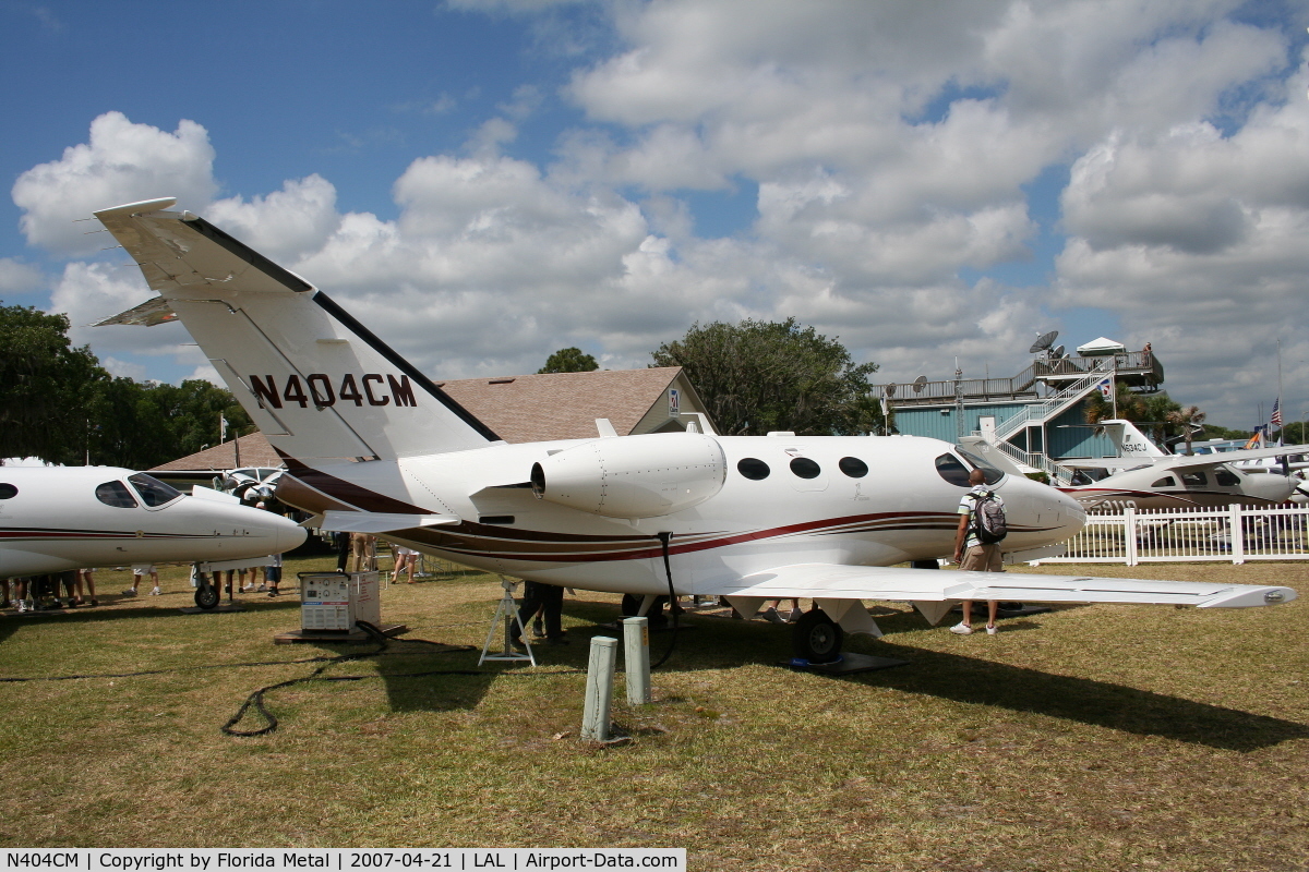 N404CM, 2007 Cessna 510 Citation Mustang C/N 510-0004, Cessna 510 Mustang