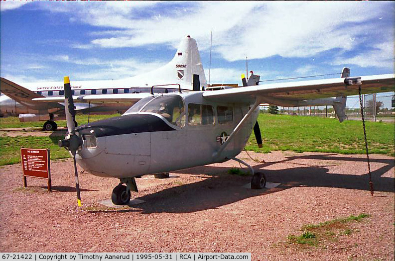 67-21422, 1967 Cessna O-2A Super Skymaster Super Skymaster C/N 337M-0128, Ellsworth Cessna O-2 Skymaster 67-21422