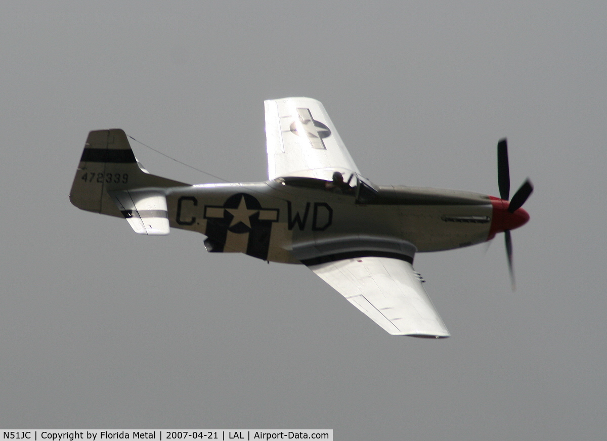 N51JC, 1944 North American P-51D Mustang C/N 122-38798, P-51D