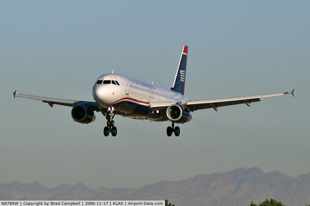 N679AW, 2005 Airbus A320-232 C/N 2613, US Airways / 2005 Airbus A320-232