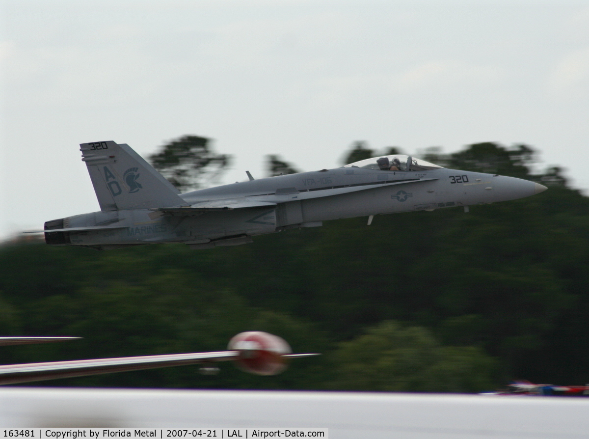 163481, 1988 McDonnell Douglas F/A-18C Hornet C/N 712/C041, F-18