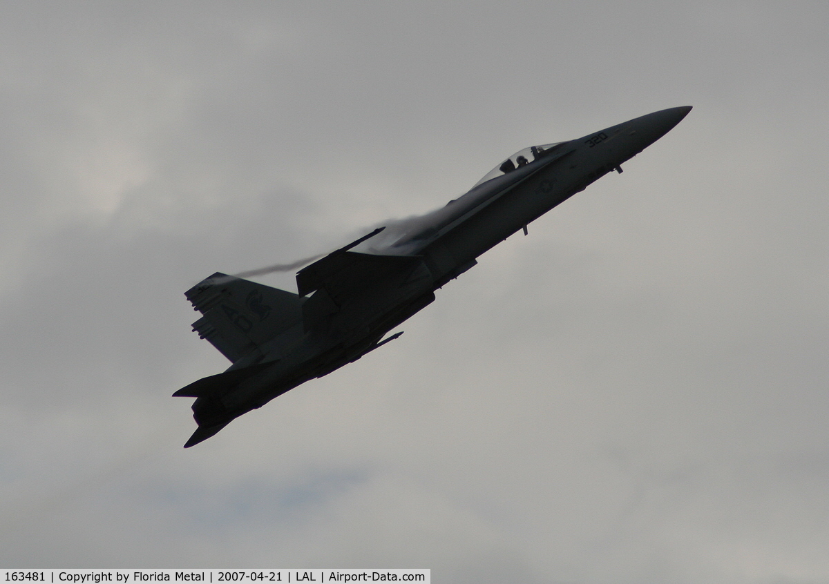 163481, 1988 McDonnell Douglas F/A-18C Hornet C/N 712/C041, F-18