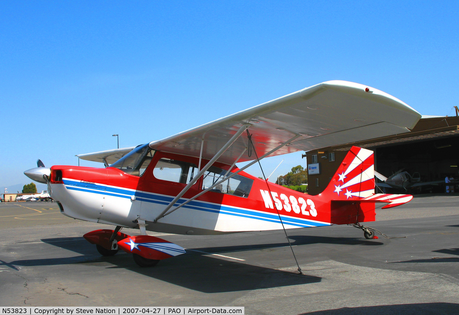 N53823, 1975 Bellanca 7ECA Citabria C/N 1126-76, 1975 Bellanca 7ECA @ Palo Alto, CA