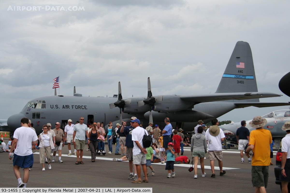 93-1455, 1993 Lockheed C-130H Hercules C/N 382-5360, C-130