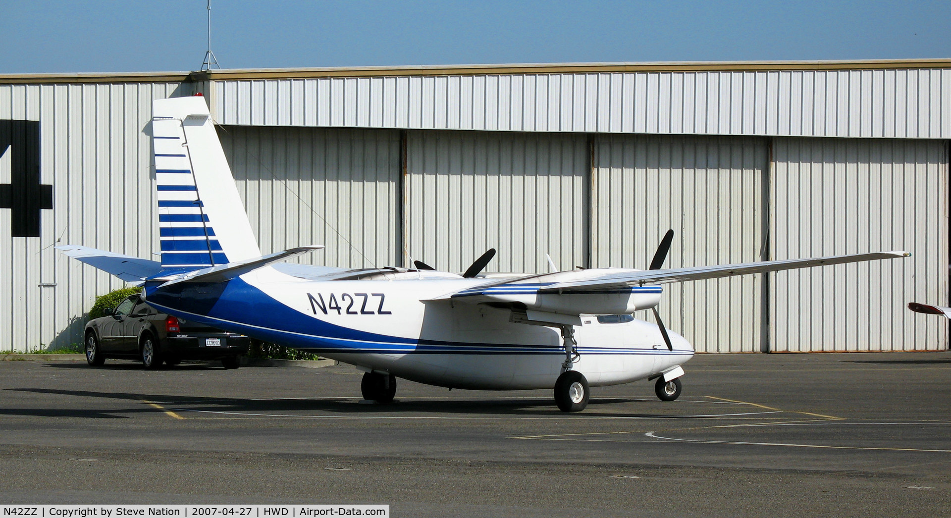 N42ZZ, 1979 Rockwell International 500-S C/N 3322, 1979 Rockwell International 500S @ Hayward Air Terminal, CA