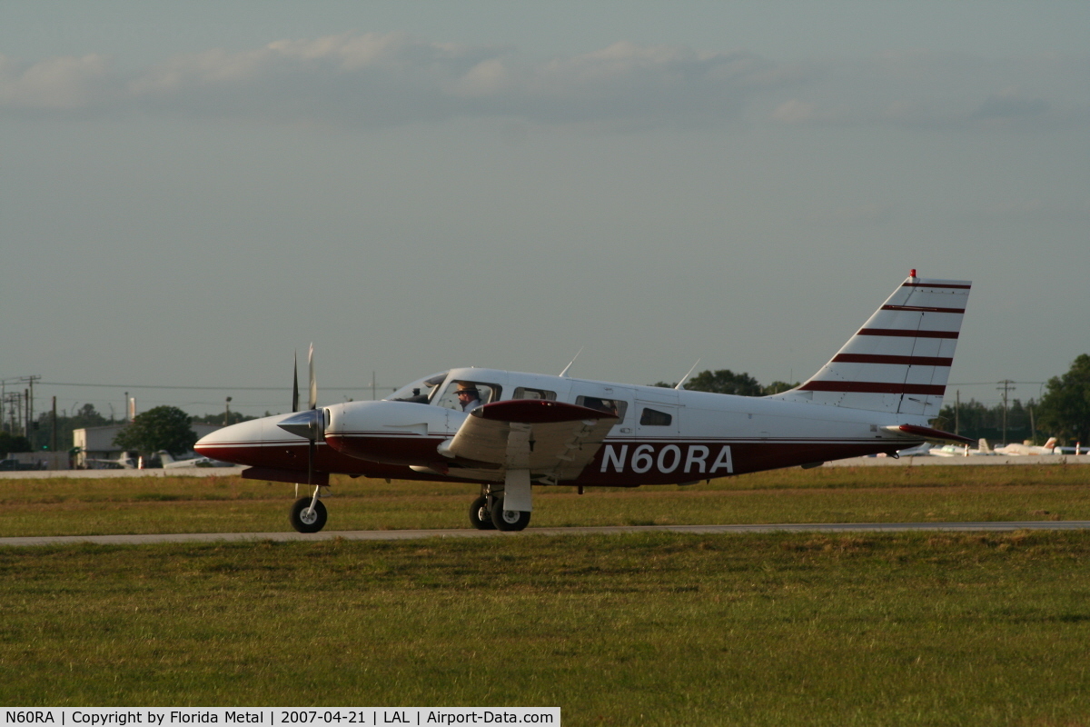 N60RA, 1981 Piper PA-34-220T Seneca C/N 34-8133092, PA-34